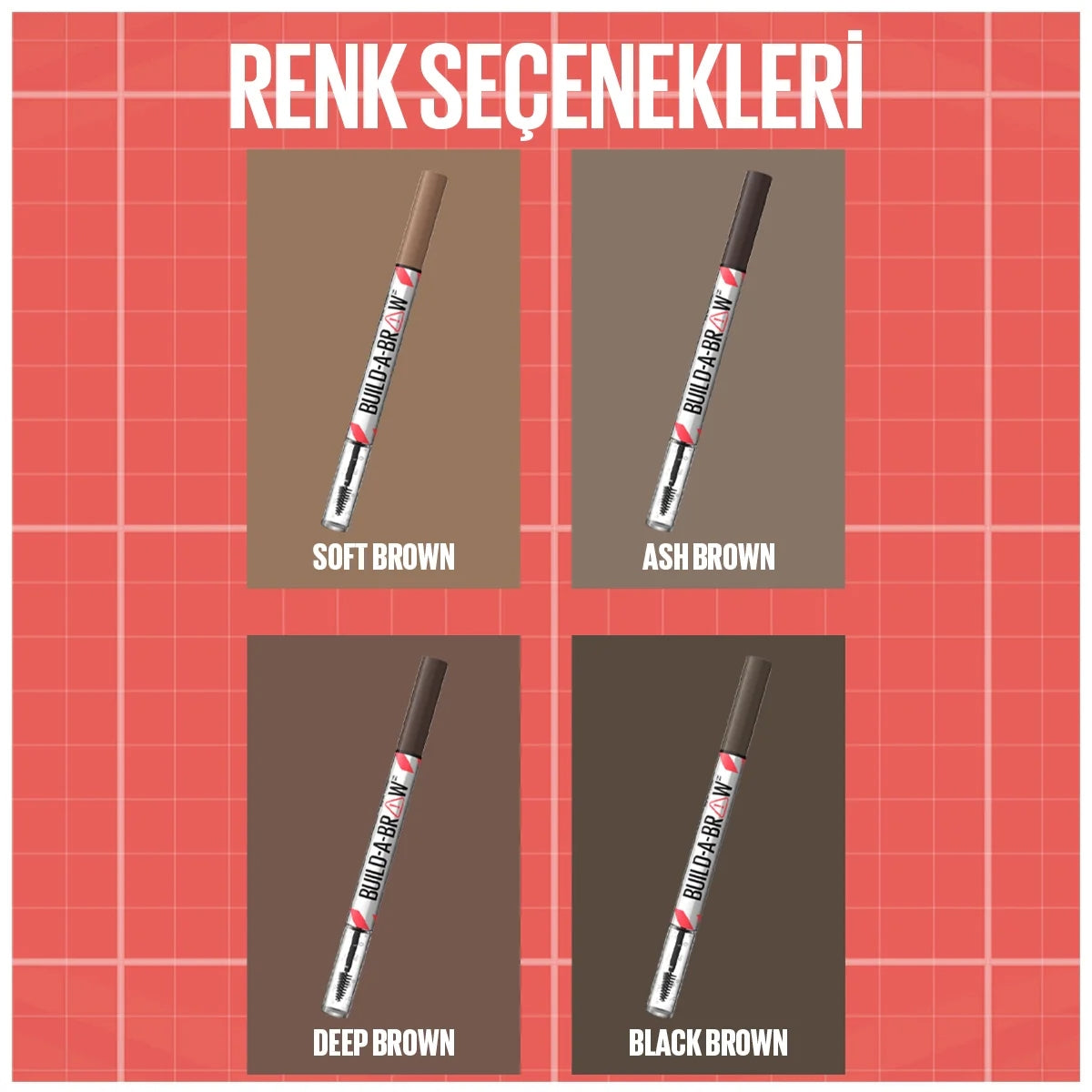 Build a Brow 2in1 Kaş Kalemi ve Jeli Ash Brow 259