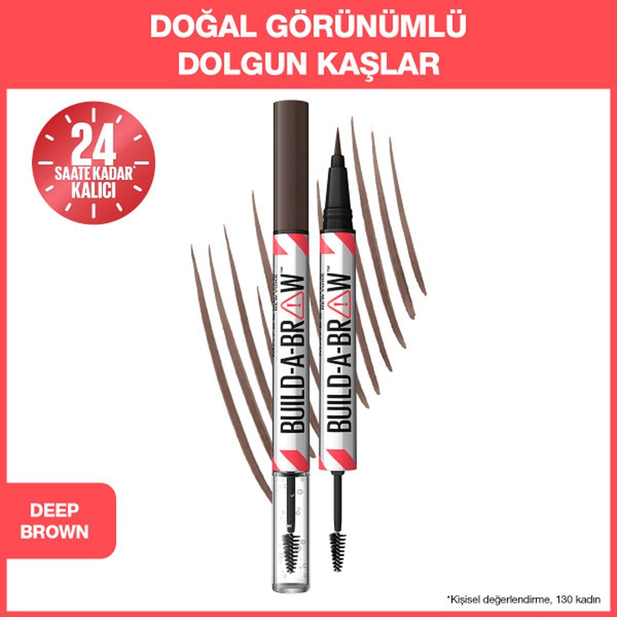 Build a Brow 2in1 Kaş Kalemi ve Jeli Deep Brown 260