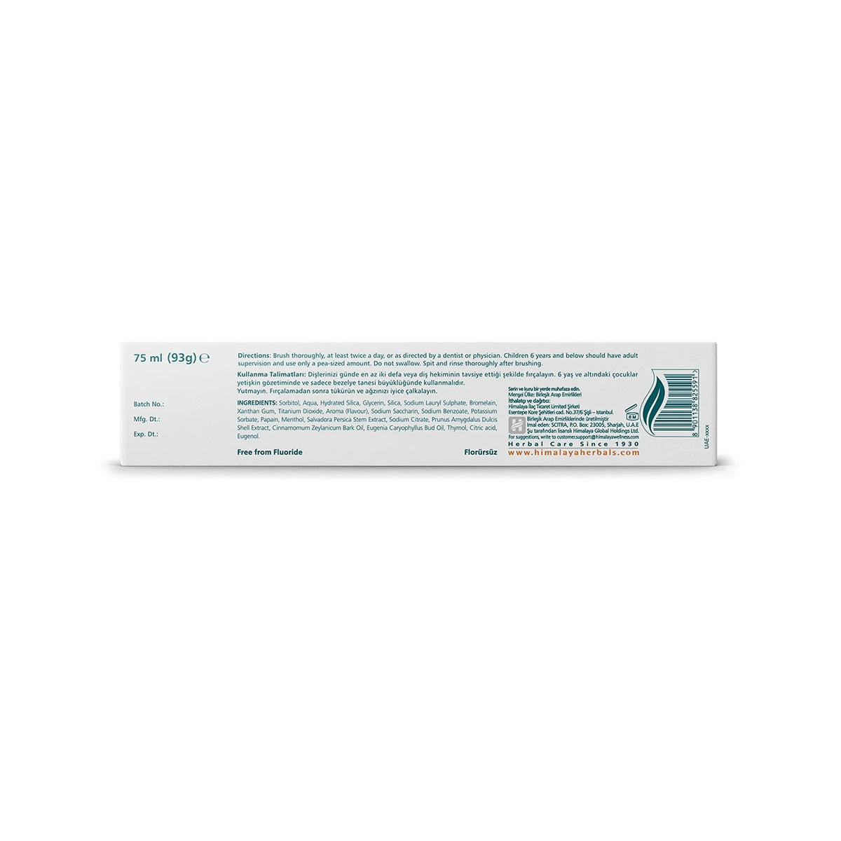 Işıltılı Beyazlık Diş Macunu 75 ml
