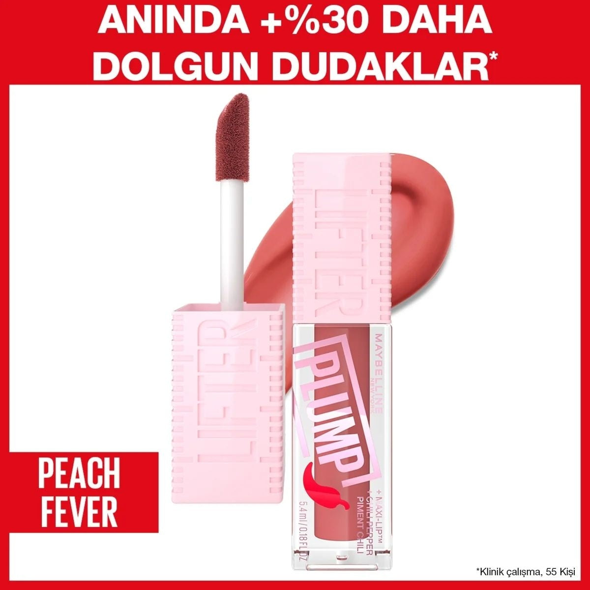Lifter Plump Dudak Parlatıcısı 005 Peach Fever
