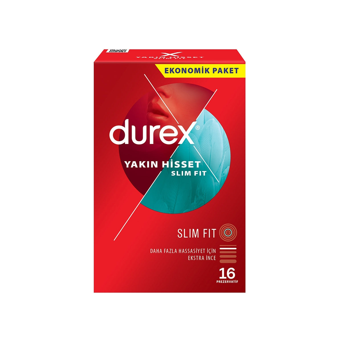 Yakın Hisset Slim Fit 16'lı Kondom