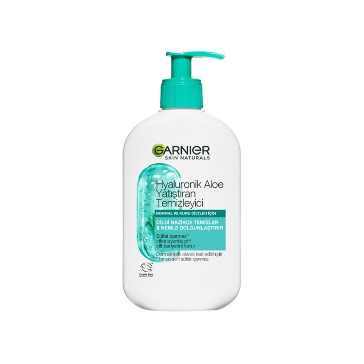 GARNIER SKIN NATURALS Hyaluronik Aloe Nemlendiren ve Yatıştıran Temizleyici
