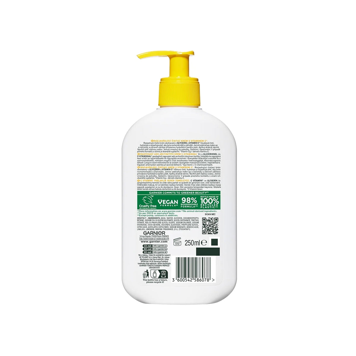 C Vitamini Parlaklık Veren Temizleyici 250ML
