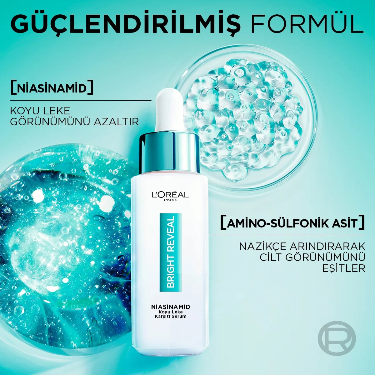 Bright Reveal Sivilce, Güneş, Yaşlanma Lekelerinde Etkili Koyu Leke
Karşıtı Serum 30 ml


