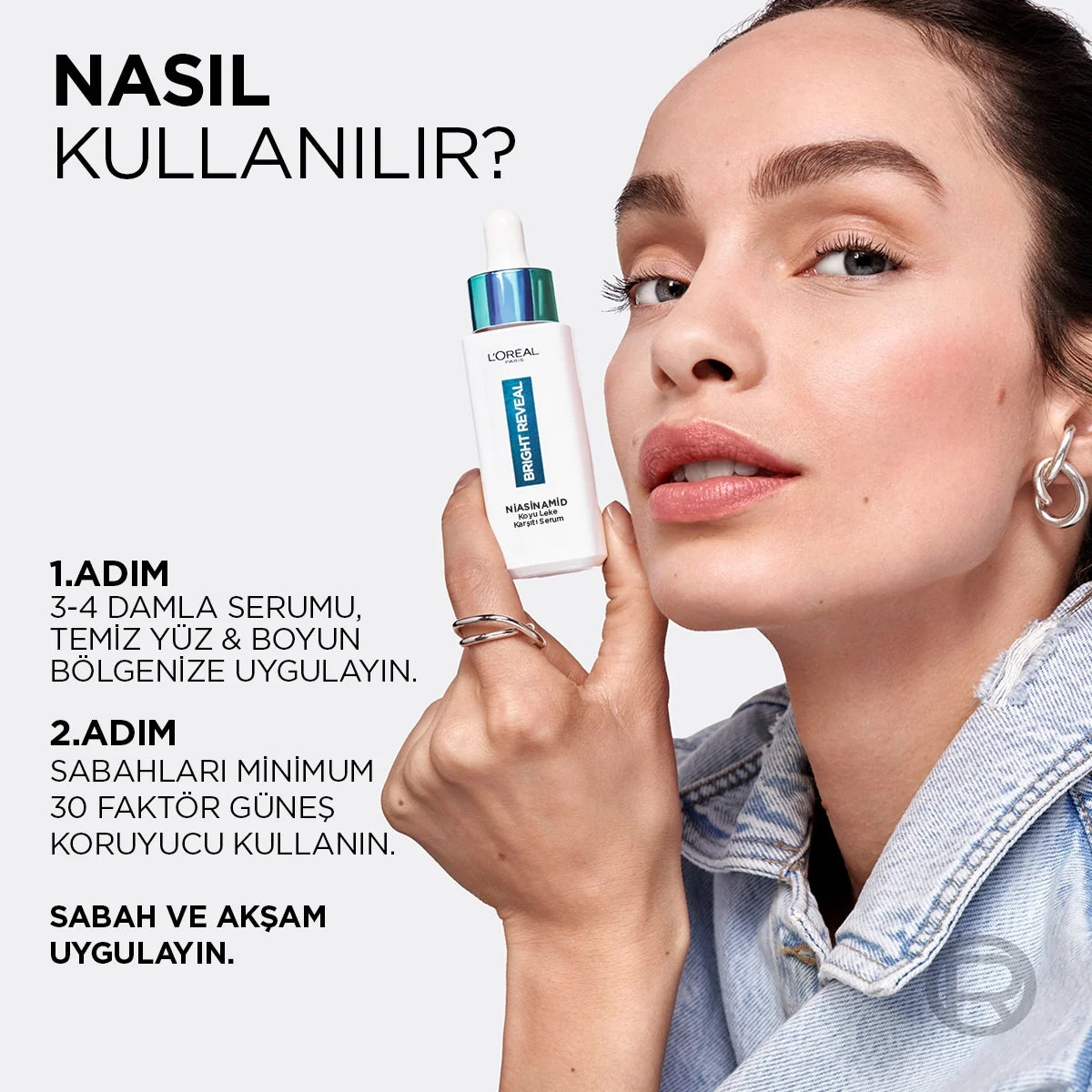 Bright Reveal Sivilce, Güneş, Yaşlanma Lekelerinde Etkili Koyu Leke
Karşıtı Serum 30 ml

