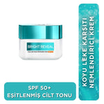 Bright Reveal Koyu Leke Karşıtı, Cilt Tonu Eşitleyici Spf50+
Nemlendirici Krem Niasinamid 50ml
