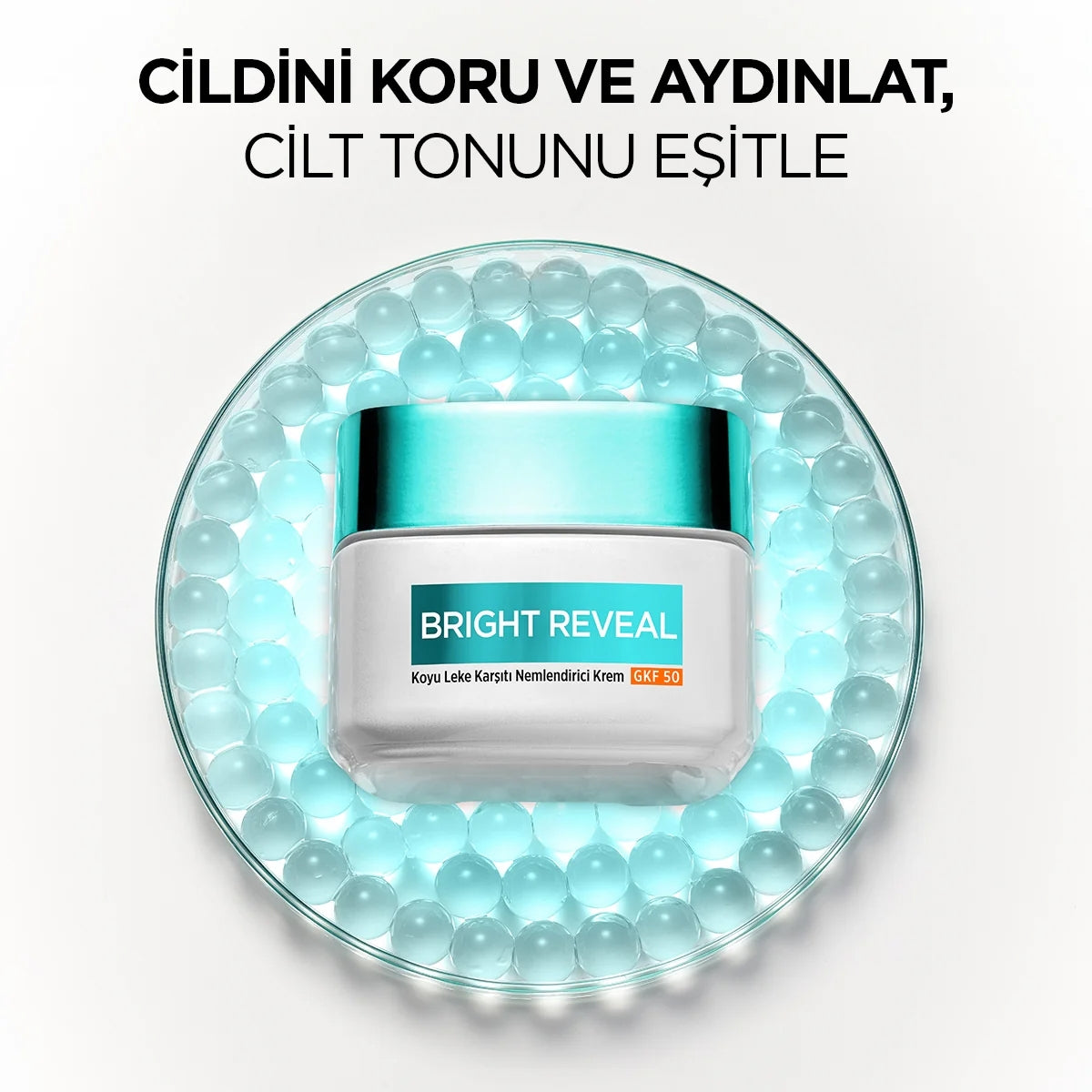 Bright Reveal Koyu Leke Karşıtı, Cilt Tonu Eşitleyici Spf50+
Nemlendirici Krem Niasinamid 50ml
