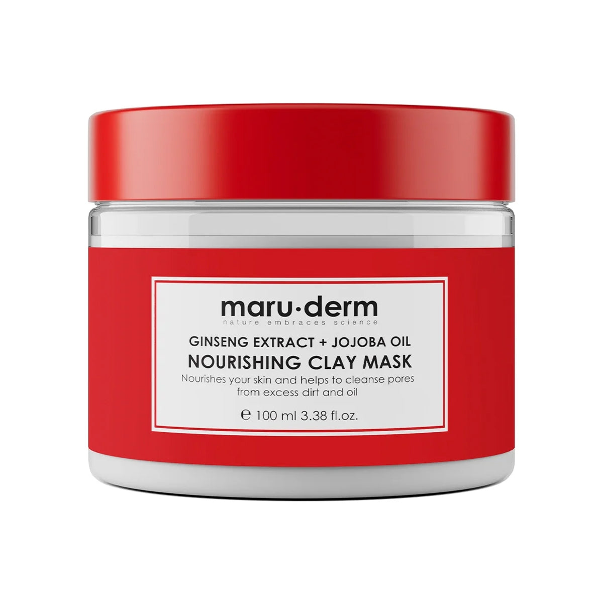 Ginseng Özü + Jojoba Yağı Besleyici Kil Maskesi 100 ML
