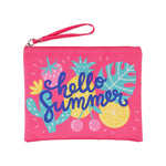 Hello Summer Bikini Canta- Pembe