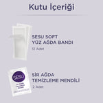 Soft Yüz Ağda Bandı 12'li