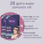Tüm Vücut Ağda Bandı Hassas Ciltler 12'li