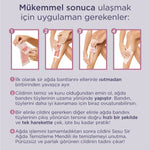 Tüm Vücut Hassas Ağda Bandı 20'li