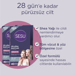 Yüz ve Vücut Ağda Bandı Hassas Ciltler 40'li