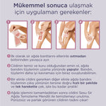 Yüz ve Vücut Ağda Bandı Hassas Ciltler 40'li