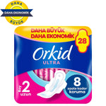 Orkid Ultra Extra Dörtlü Paket Uzun 28 Adet