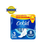 Orkid Ultra Extra Dörtlü Paket Gece 24 Adet