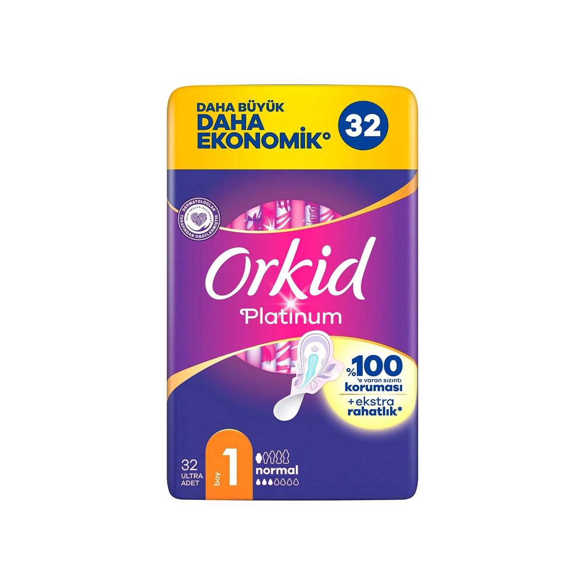 Orkid Platinium Dörtlü Paket Normal 32 Adet