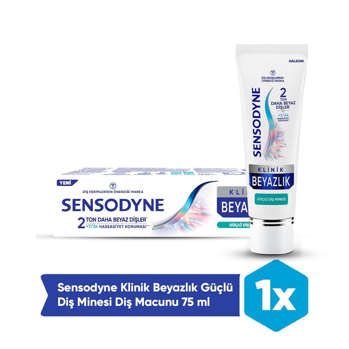 DIS MACUNU KLINIK BEYAZLIK GUCLU DIS MINESI 75 ML
