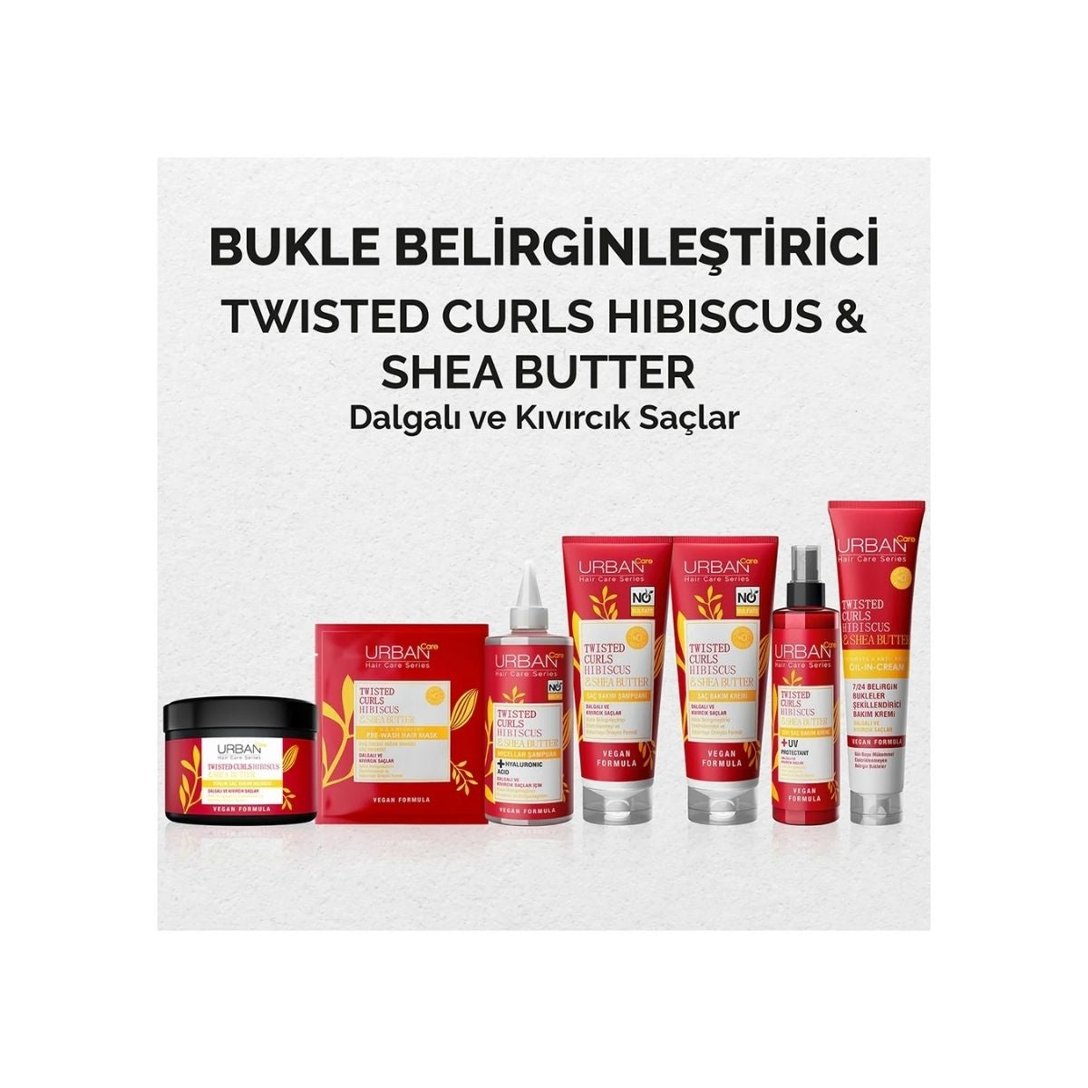 Twisted Curls Hibiscus ve Shea Butter Saç Maskesi 230 ml