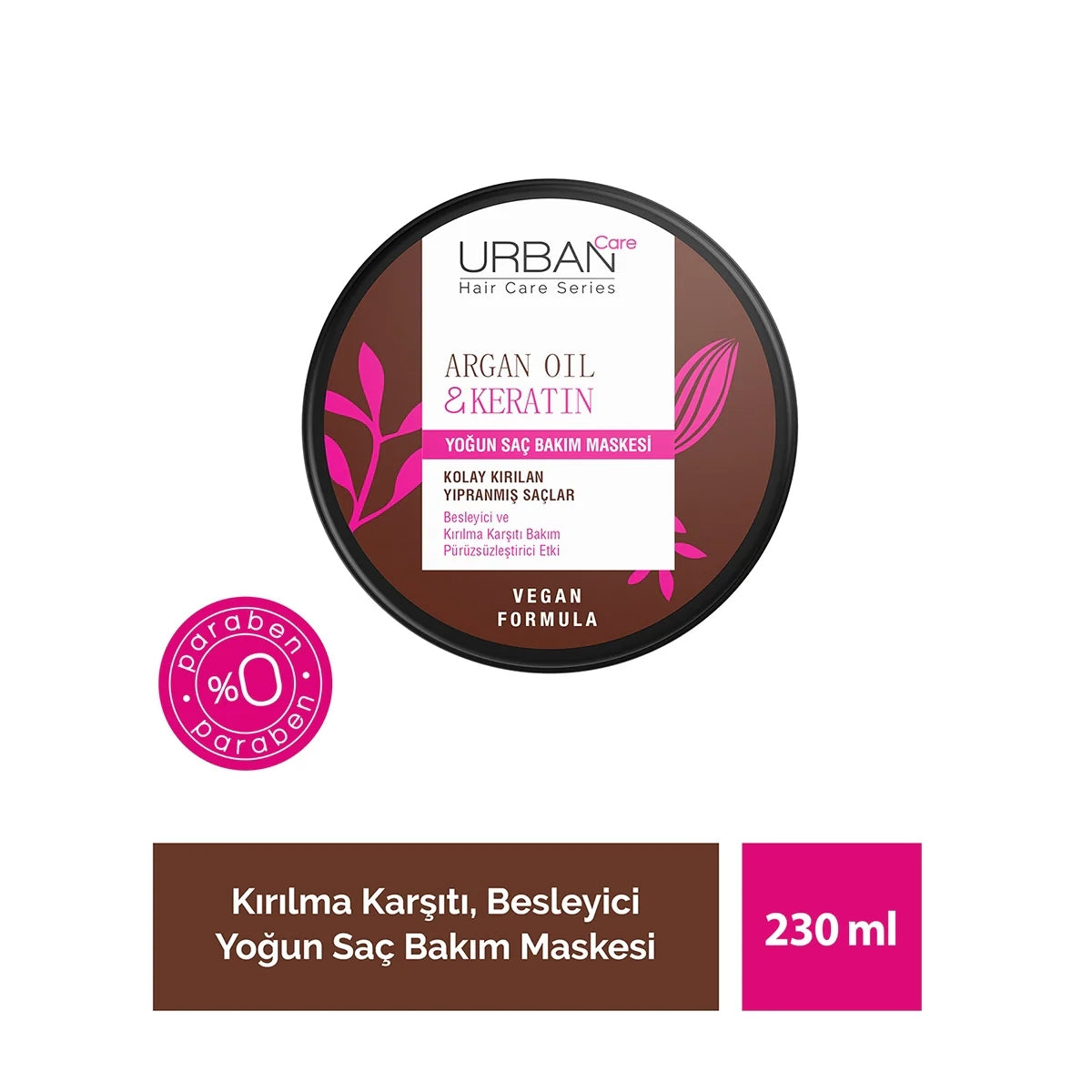 Argan Oil ve Keratin Saç Maskesi 230 ml