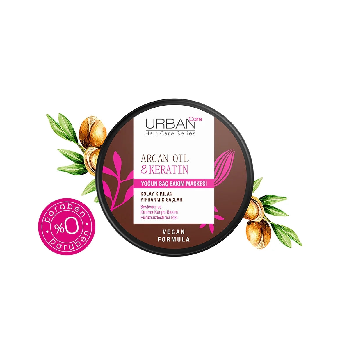 Argan Oil ve Keratin Saç Maskesi 230 ml