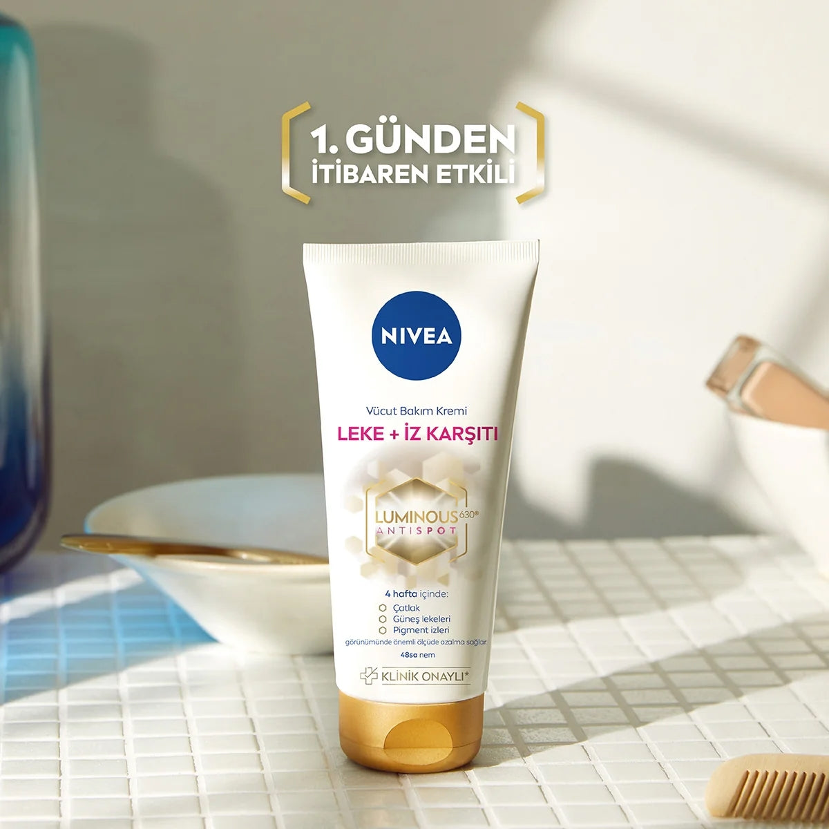 VUCUT KREMI LUMINOUS630 LEKE+IZ KARSITI 200 ML