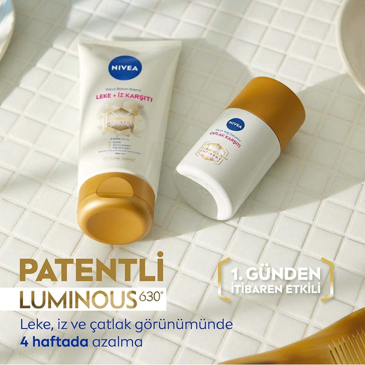 VUCUT KREMI LUMINOUS630 LEKE+IZ KARSITI 200 ML