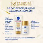 VUCUT KREMI LUMINOUS630 LEKE+IZ KARSITI 200 ML
