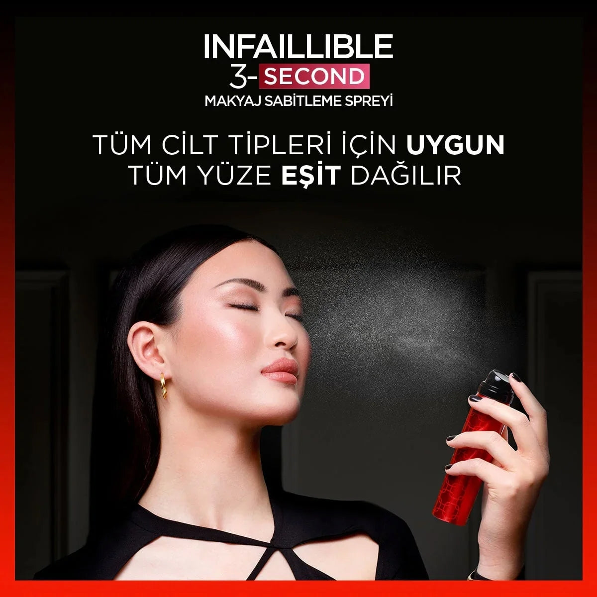 Makyaj Sabitleyici Infaillible 3-Second Setting Mist