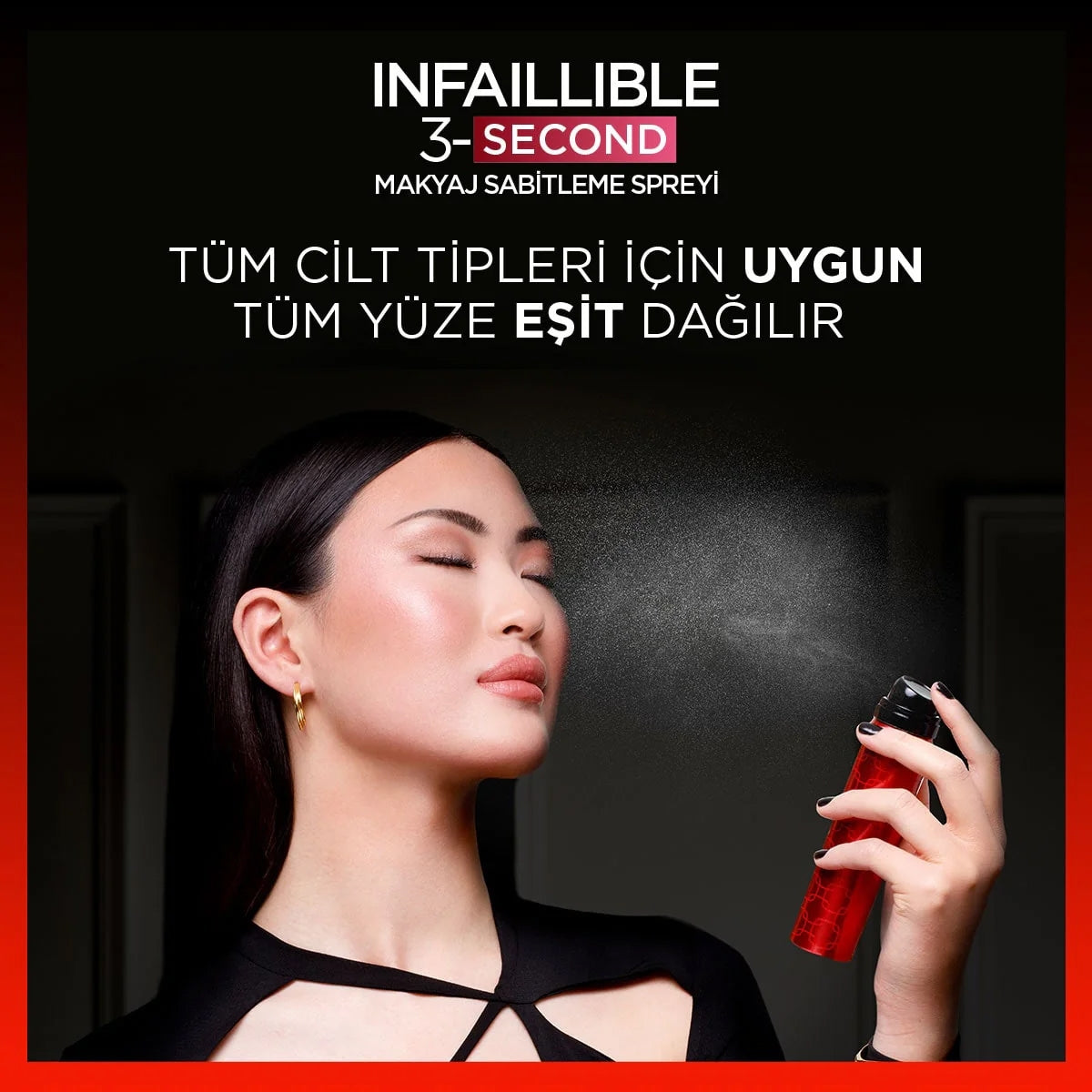 Makyaj Sabitleyici Infaillible 3-Second Setting Mist