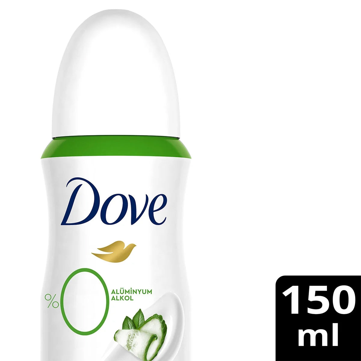 Kadın 0 Aliminyum Salatalık ve Yeşil Çay Deodorant Sprey 150 ml