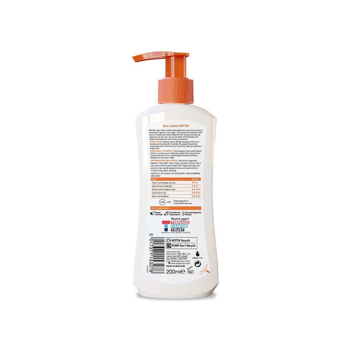 SPF30 Güneş Koruyucu Losyon 200Ml