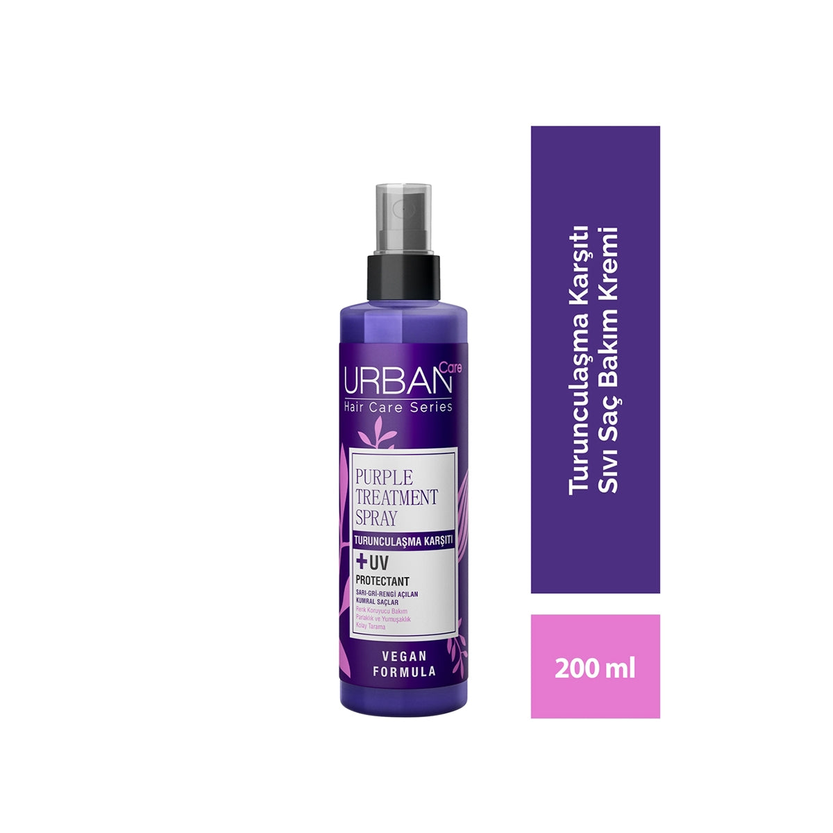 Urban Care Mor Şampuan 250 ML Sülfatsız + Mor Sıvı Krem 250 Ml Set