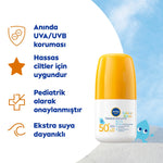 GUNES ROLL ON HASSAS KORUMA COCUK SPF50 50 ML