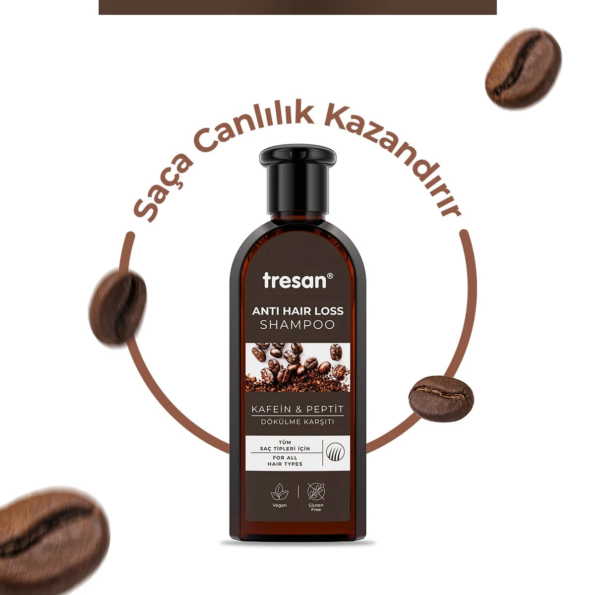 Kafein ve Peptit Dökülme Karşıtı Şampuan 300 ml