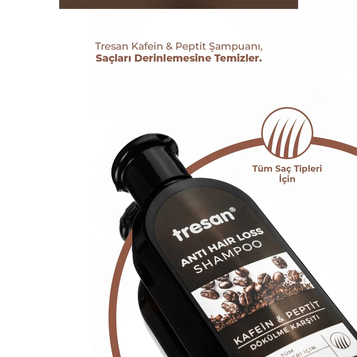 Kafein ve Peptit Dökülme Karşıtı Şampuan 300 ml