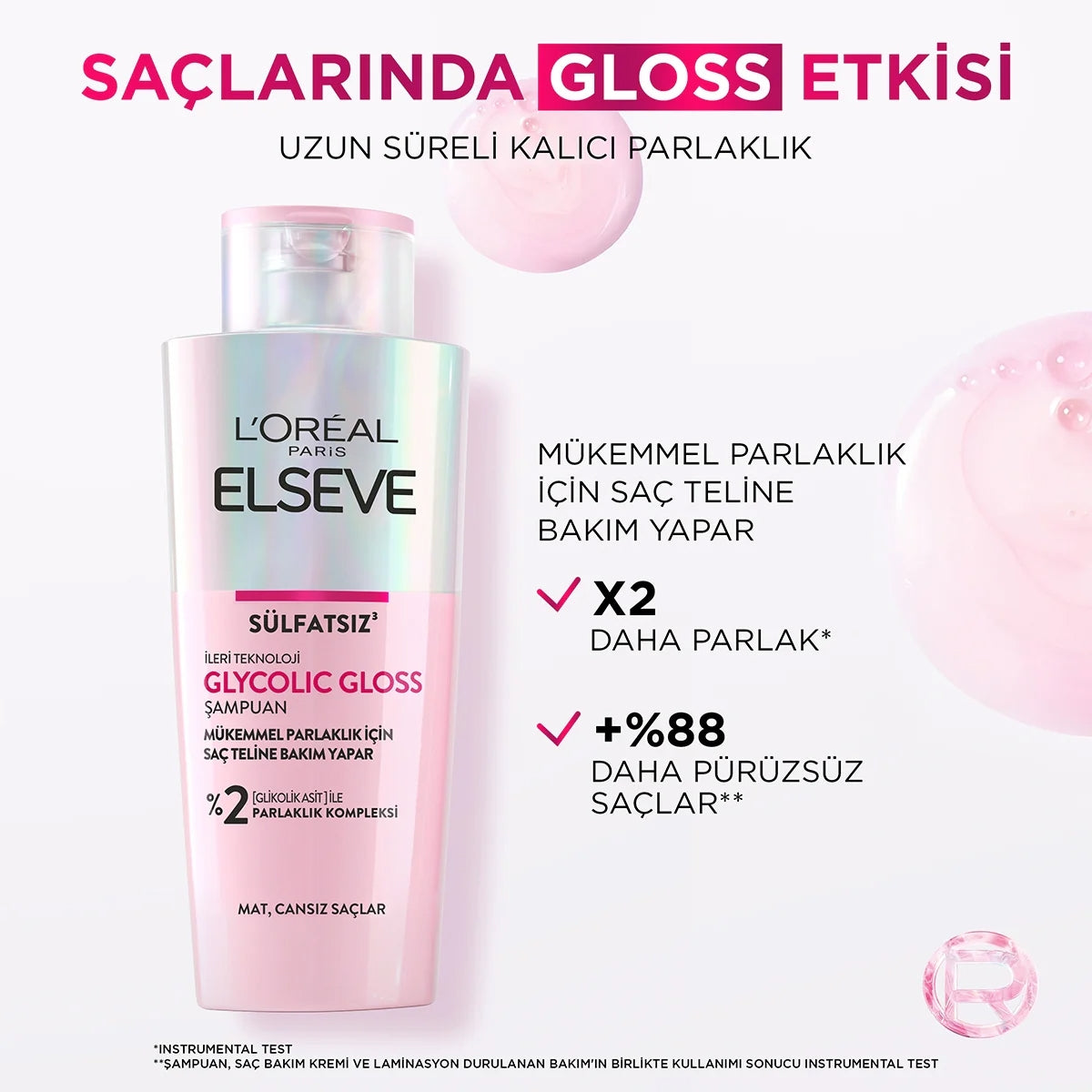 Şampuan Glycolic Gloss 200 ML
