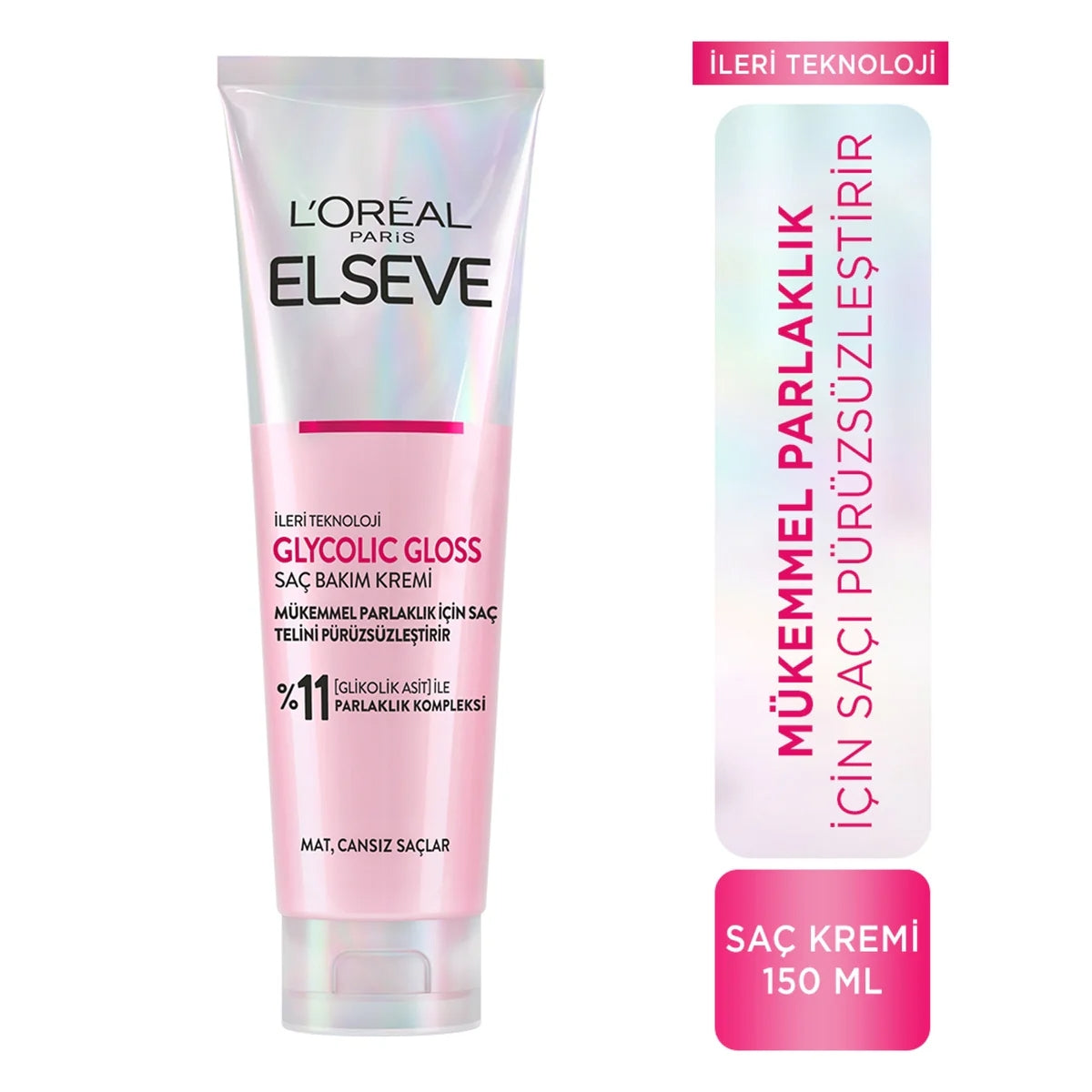 Elseve Saç Kremi Glycolic Gloss 150 ML
