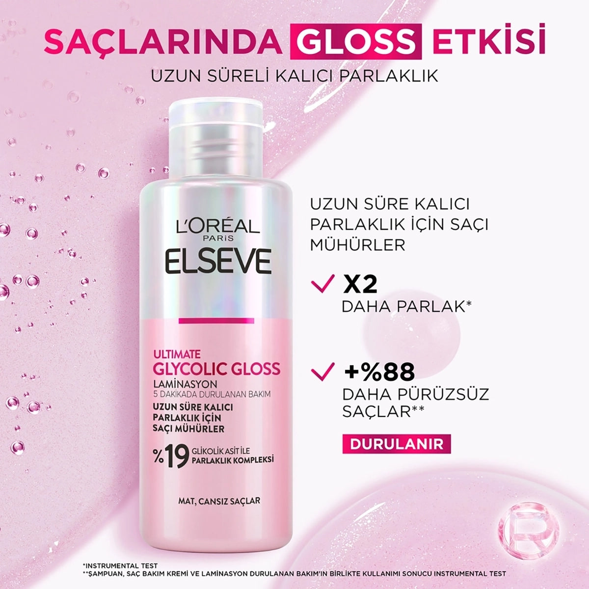 Glycolic Gloss Laminasyon 200 Ml