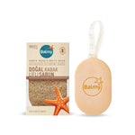 Doğal Kabak Lifli Amber Wood ve White Musk Sabun