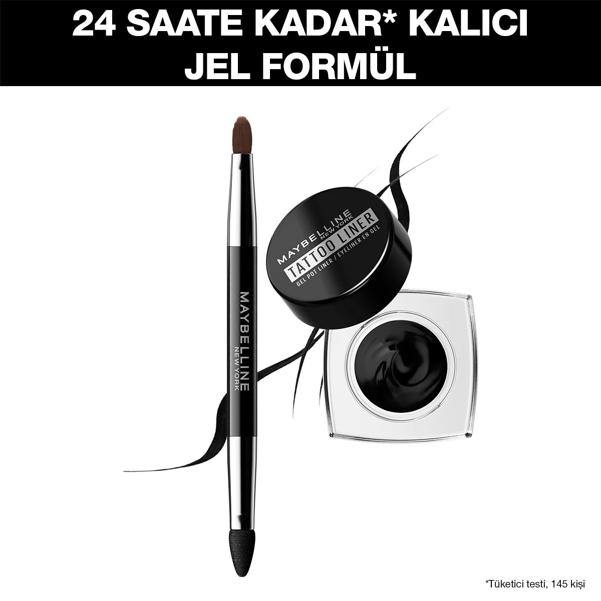 Tatto Lıner Gel Pot Black