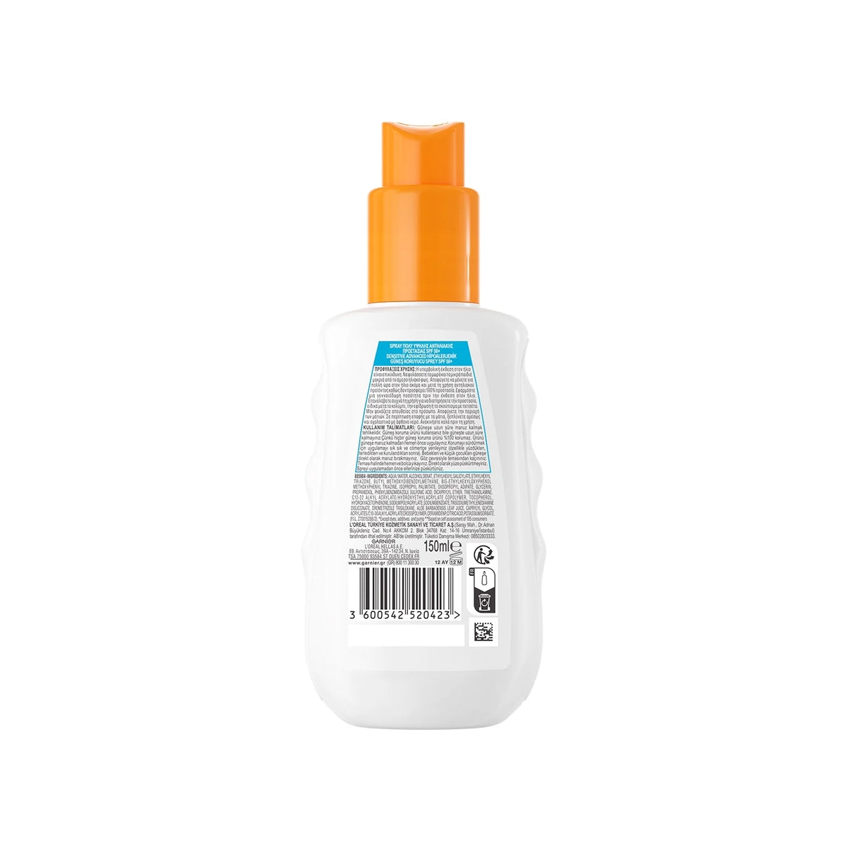 SENSITIVE ADVANCED SPREY SPF50 150 ML