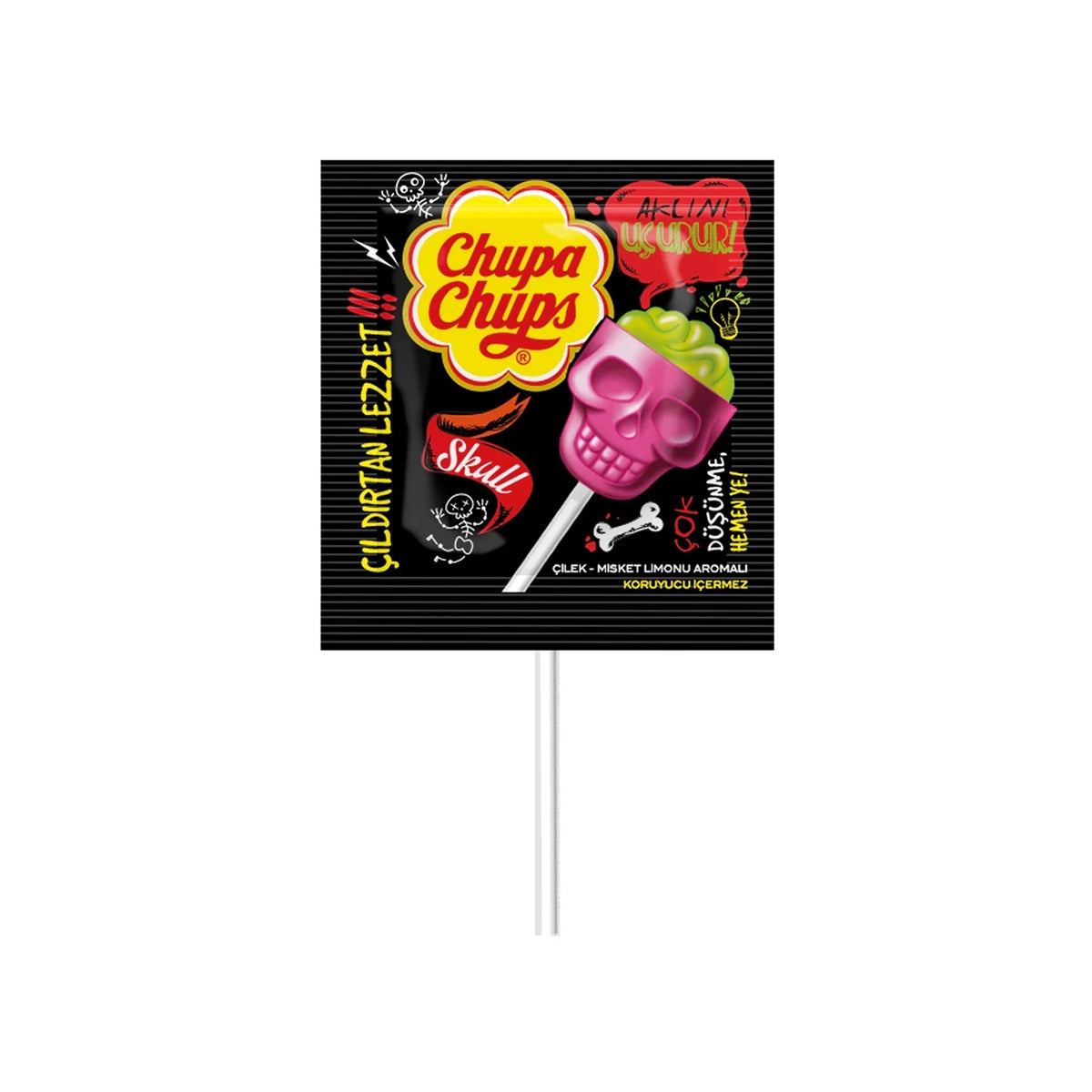 Chupa Chups Çilek ve Limon Aromalı Lolipop 12 gr