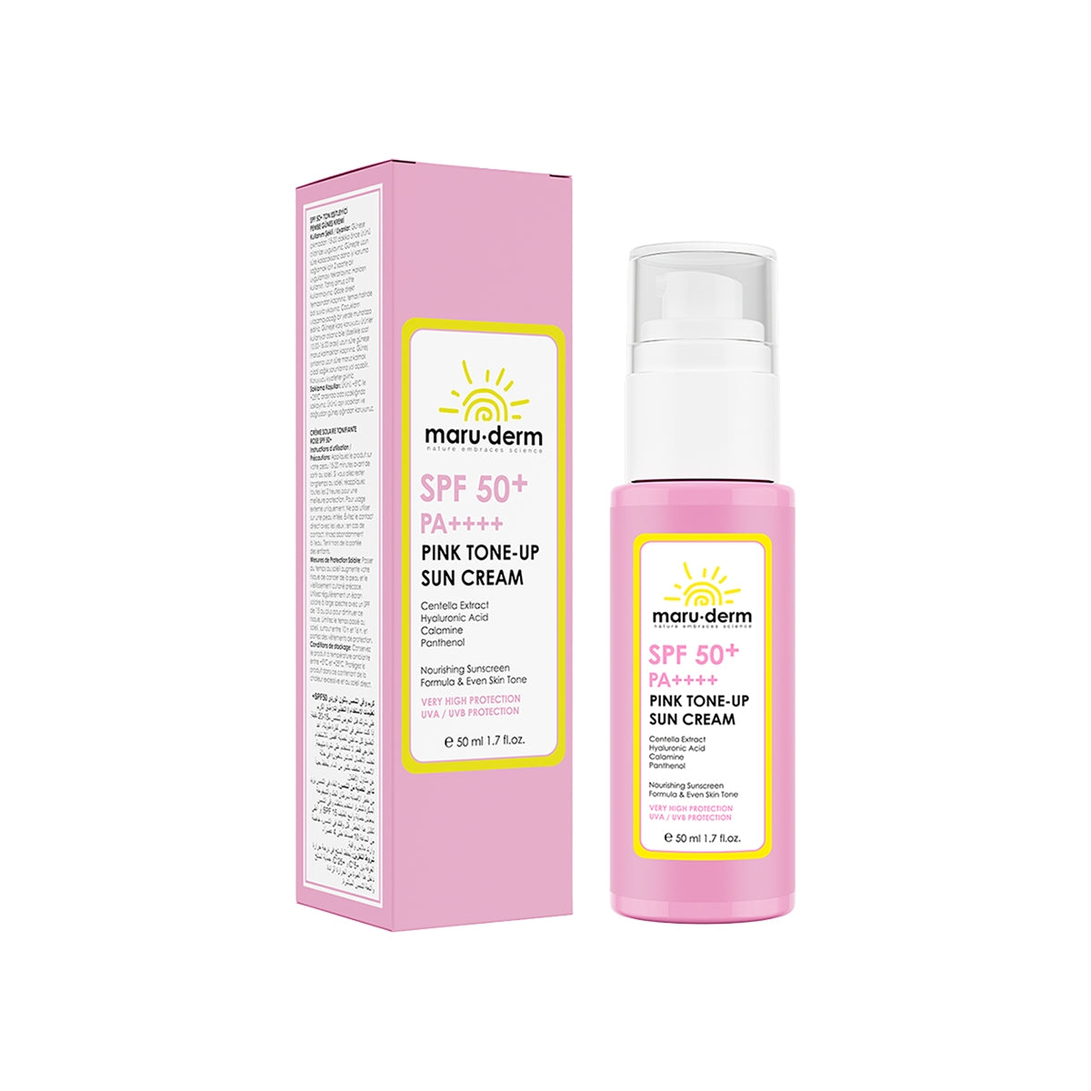 Pembe Ton Eşitleyici Güneş Kremi SPF50+ 50 ml