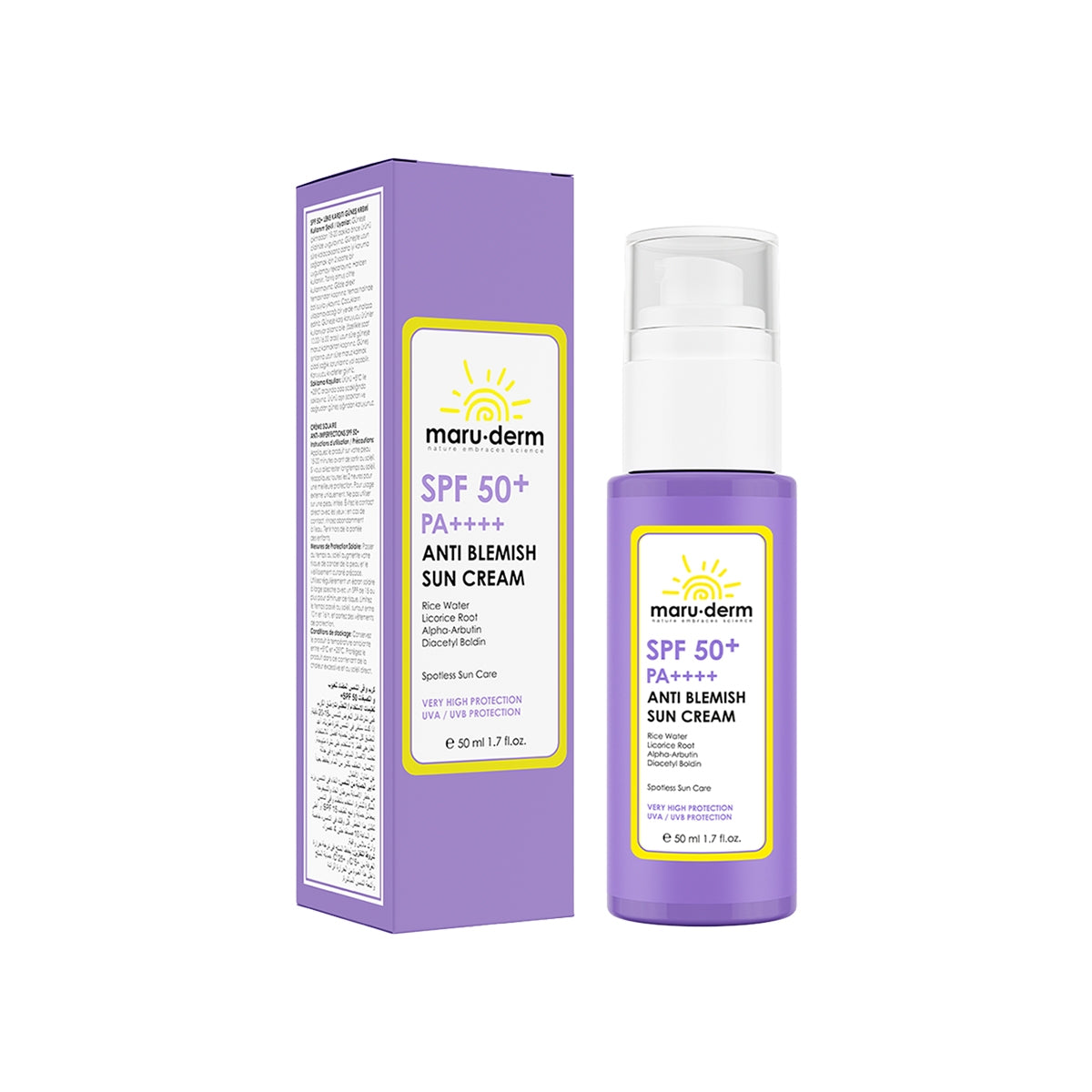 Leke Karşıtı Güneş Kremi SPF50+ 50 ml