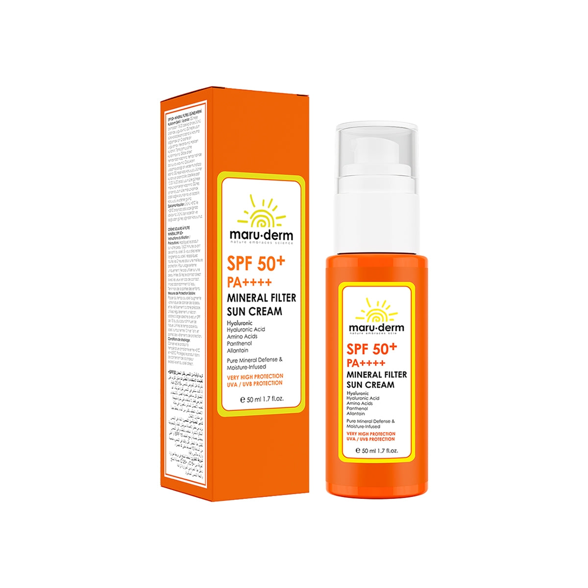 Mineral Filtre Güneş Kremi SPF50+ 50 ml