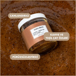 Kahve ve Yeşilçay Özlü Vücut Peelingi 250 ml
