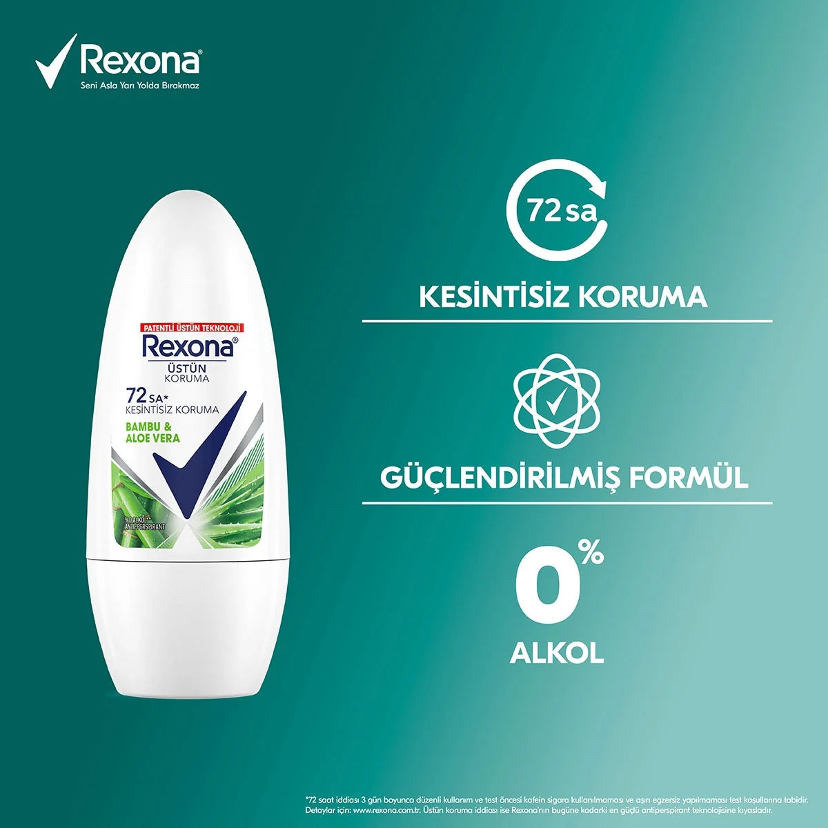 Bamboo - Aloe Vera Kadın Roll On 50 ml