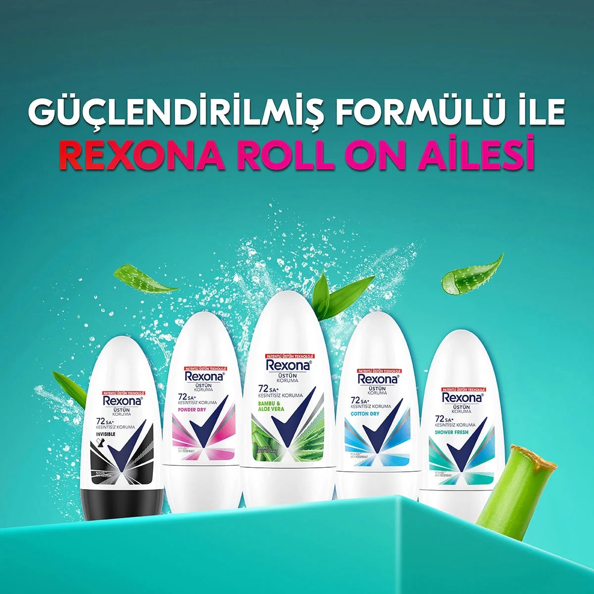 Bamboo - Aloe Vera Kadın Roll On 50 ml