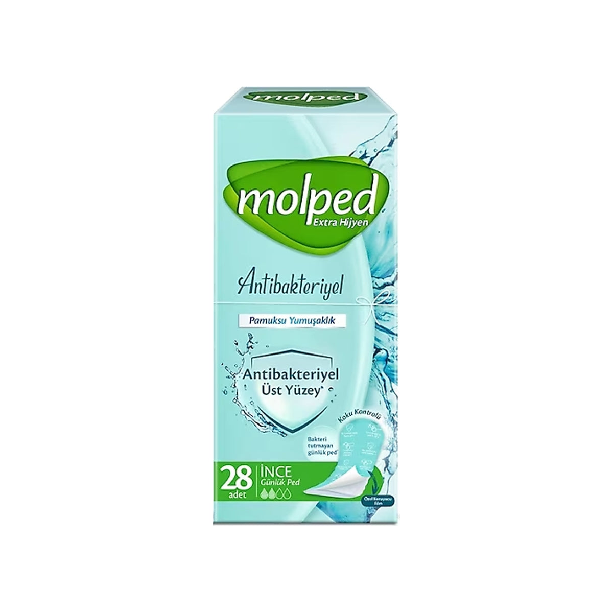 Gunluk Ped Anti Bakteriyal 28'li
